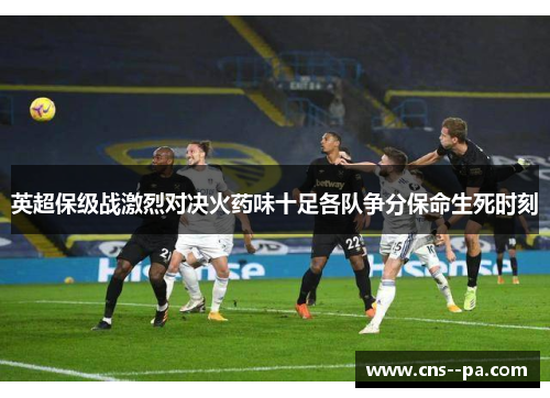 英超保级战激烈对决火药味十足各队争分保命生死时刻